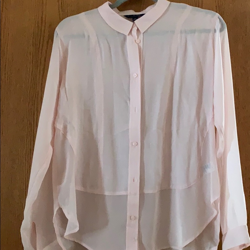 Pretty pink dressy top